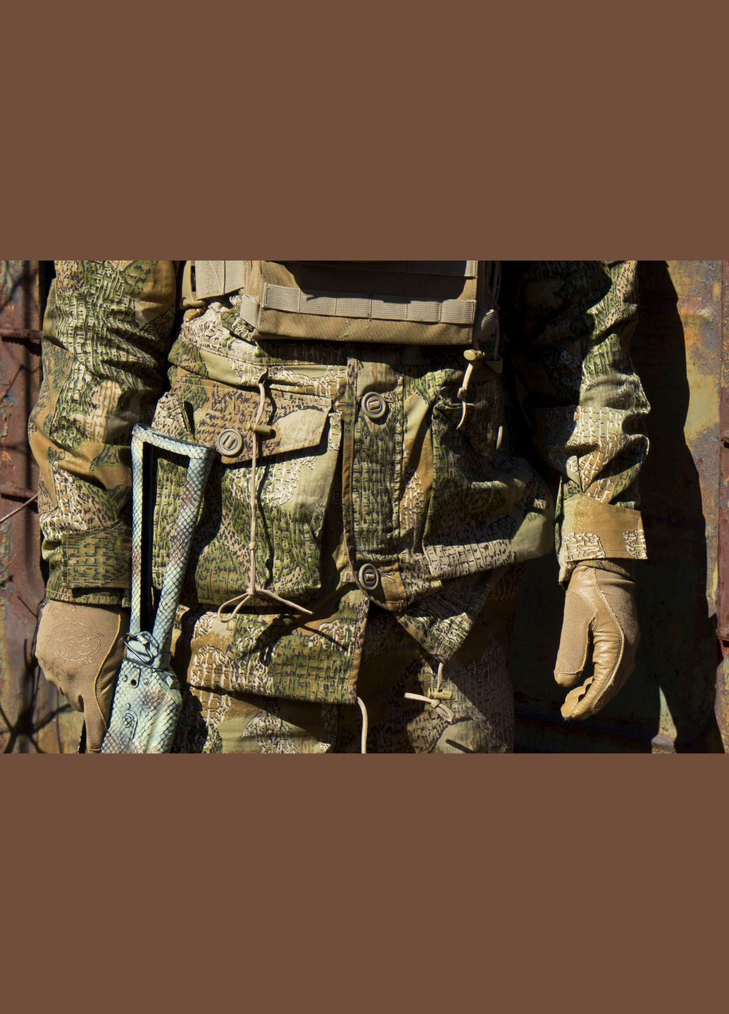 Куртка камуфляжная влагозащитная полевая Smock PSWP Varan camo Pat.31143/31140 P1G-Tac (315822839)