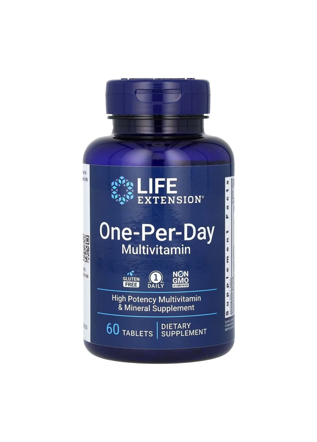 Комплекс вітамінів One-Per-Day Multivitamin - 60 tabs Life Extension (285736259)