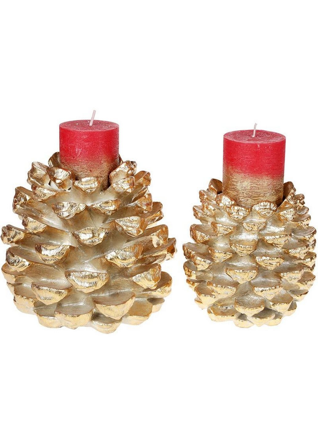 Декоративный подсвечник "золотая шишка", на 1 свечу Bona (282595214)