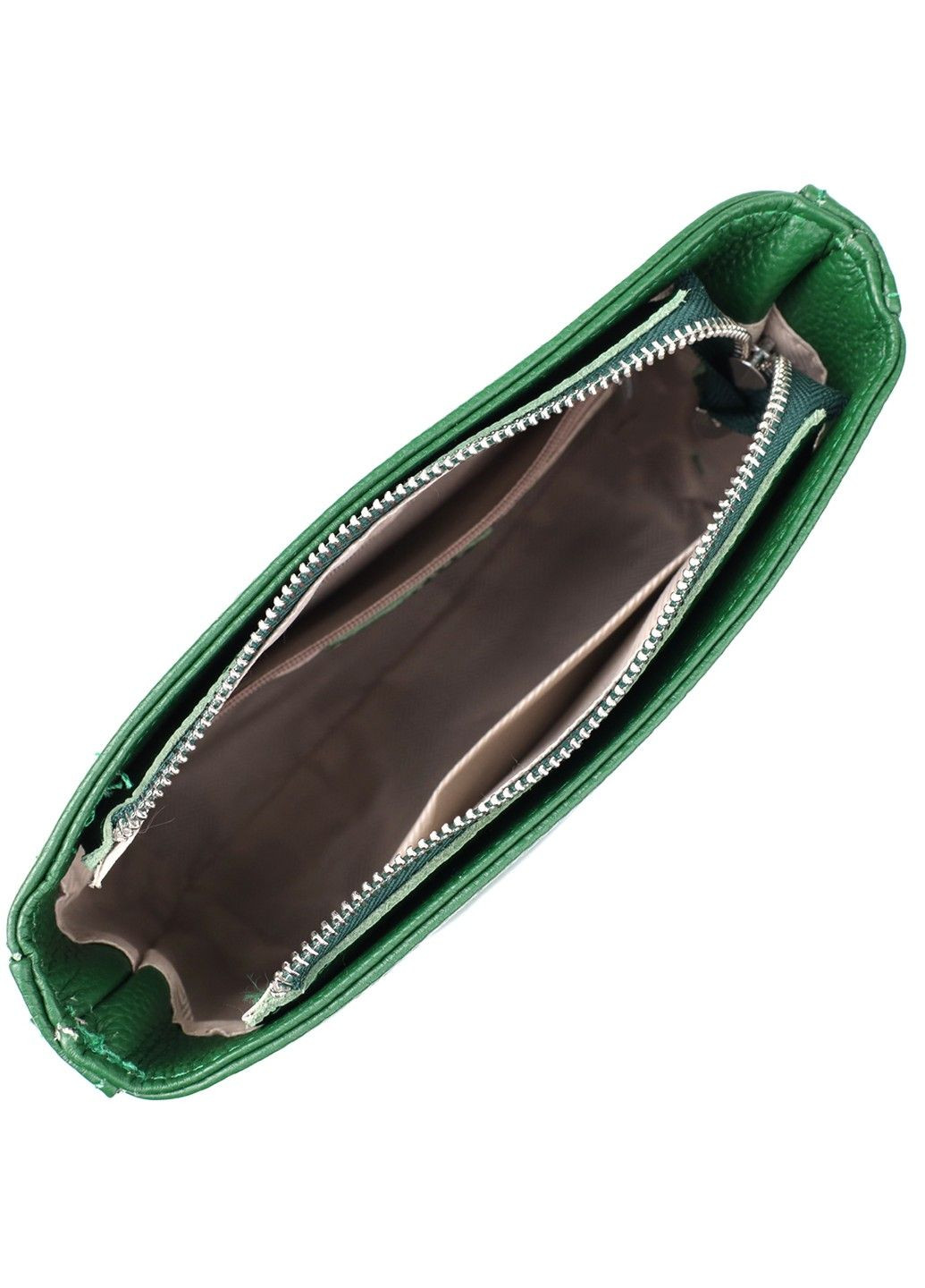 Стильная женская кожаная сумка на каждый день 22913 Зеленый Vintage (357494995)