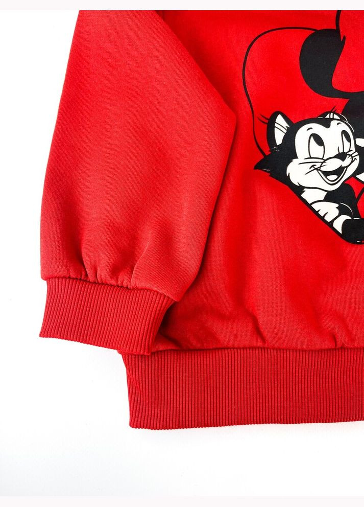 Кофта свитшот 104 см красный артикул Л726 H&M (316038624)