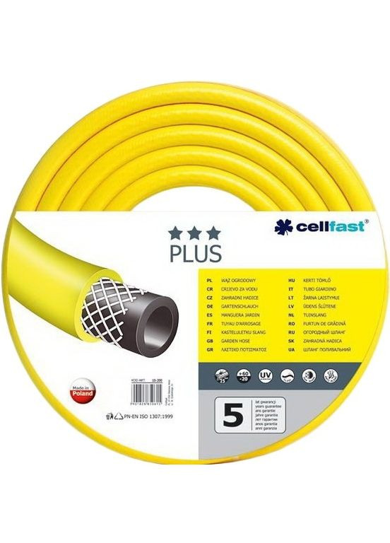Шланг садовий PLUS 3/4'' 50m (10221) Cellfast (314974052)