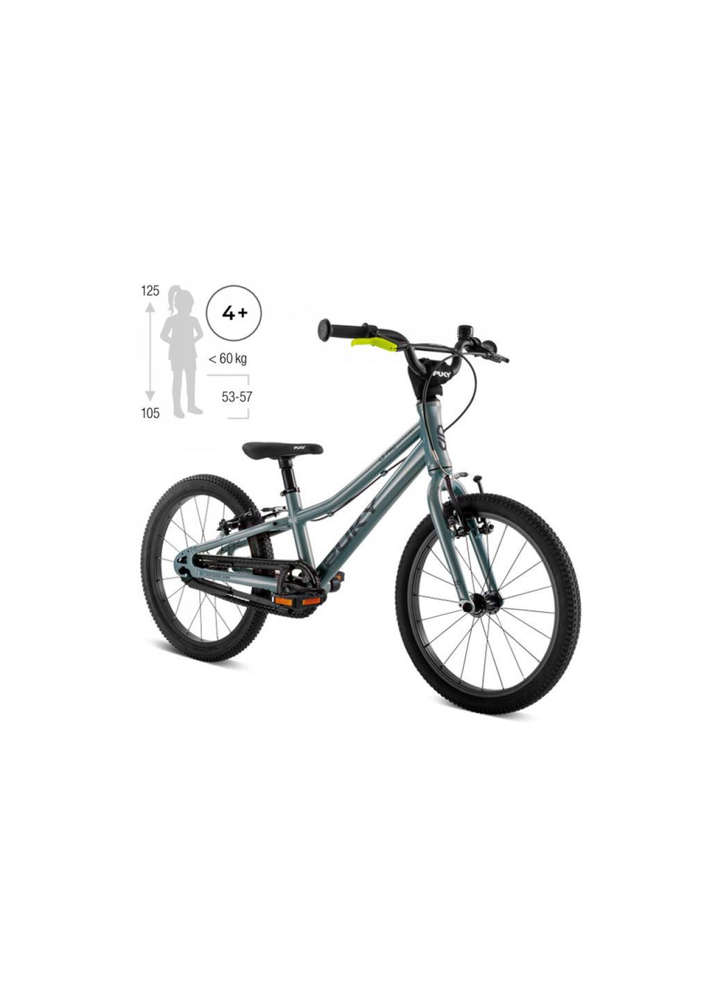 Дитячий Велосипед 2-х Колісний 18'' (від 4 до 8 років) S-PRO 18 Зріст 105 - 125 см Алюмінієвий Темно-Синій Puky (335052653)