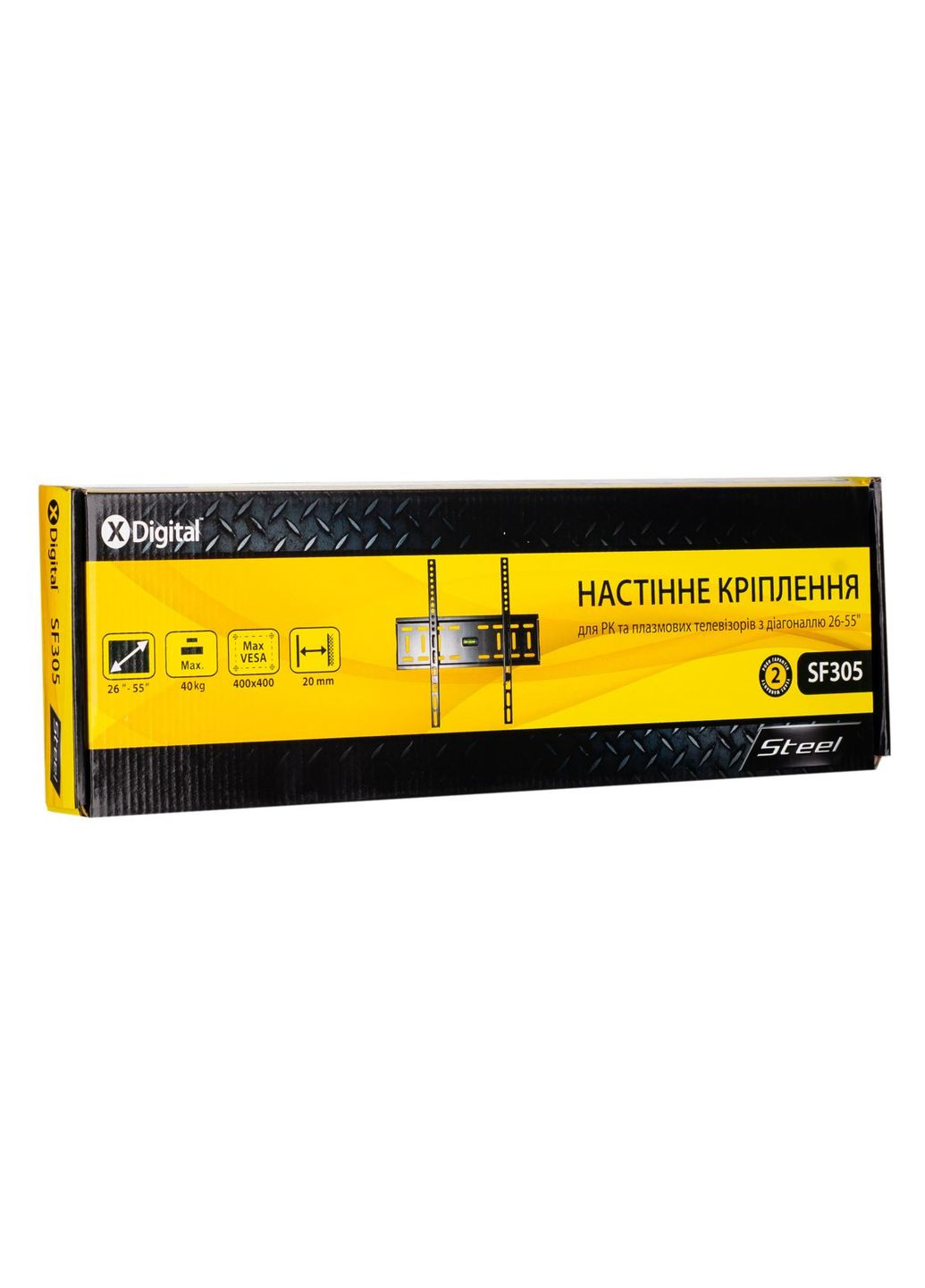Кронштейн настенный STEEL SF305 Black (5988308) X-Digital (360394111)