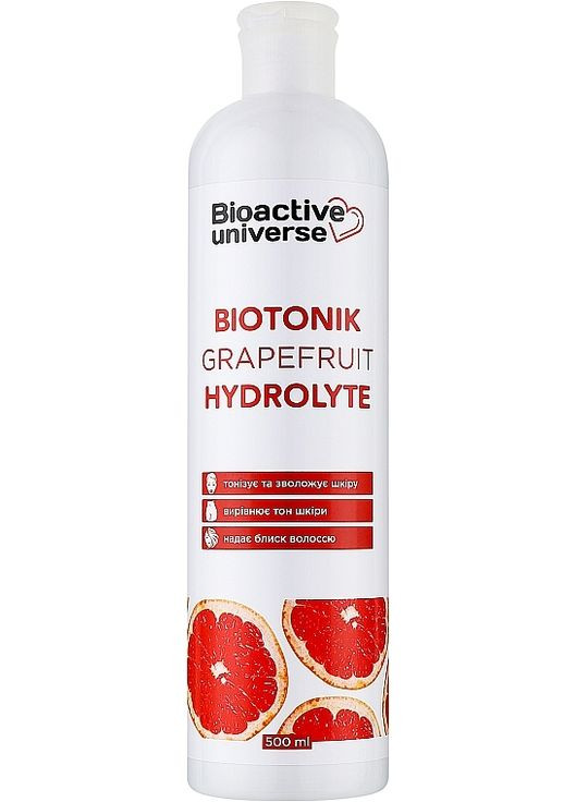 Тонік-гідролат "Грейпфрут" Biotonik Hydrolyte 100ml (1317209-15329964) Bioactive Universe (368644182)