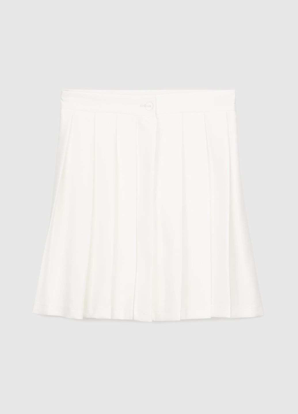 Кремовая повседневная однотонная юбка однотонная женская ctm wtc02304 бежевый shop (2000989912514) LAWA