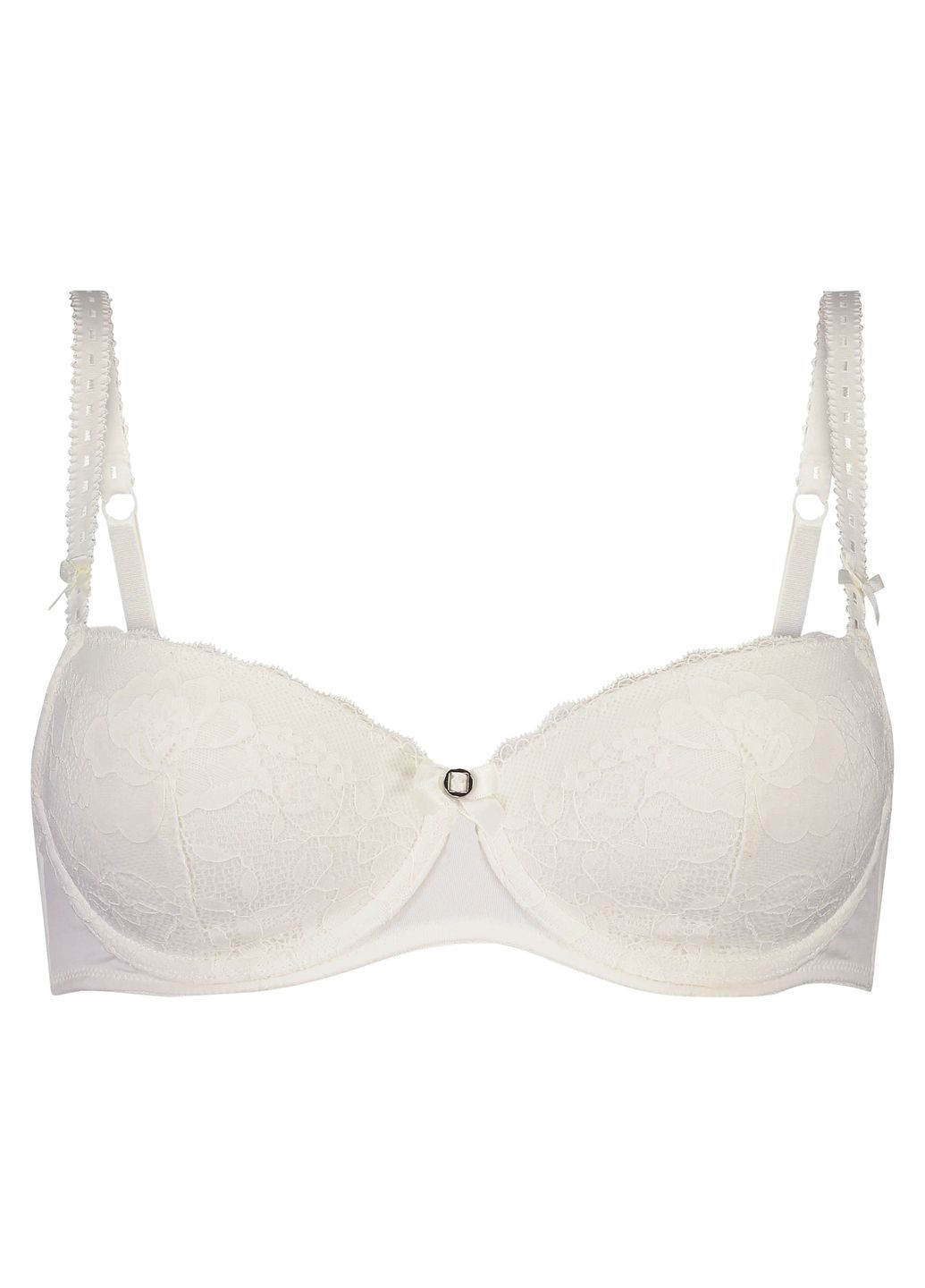 Белый кружевной бюстгальтер Hunkemoller