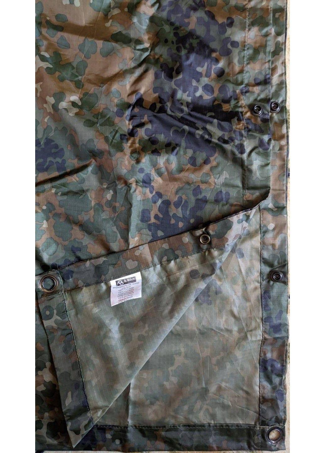 Маскировочное пончо дождевик A.Blochl рип-стоп в чехле (Мультикам) No Brand (332635529)