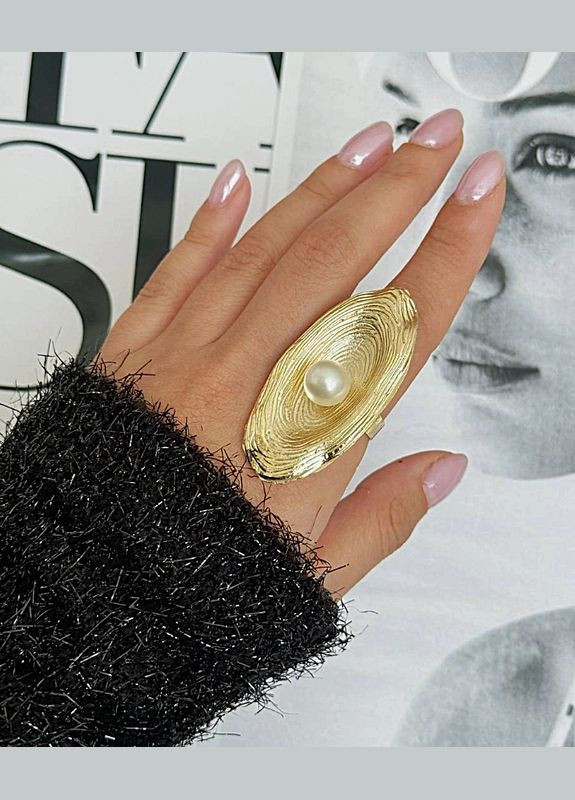 Кільце жіноче акцентне велике No Brand (331332506)