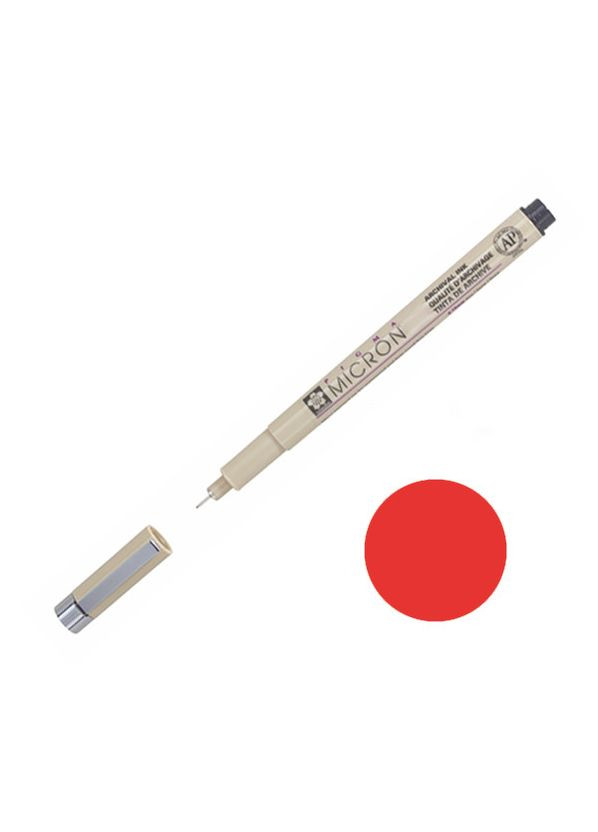 Лайнер Pigma Micron (0.5) 0.45 мм Красный (XSDK05#19) Sakura (335393351)