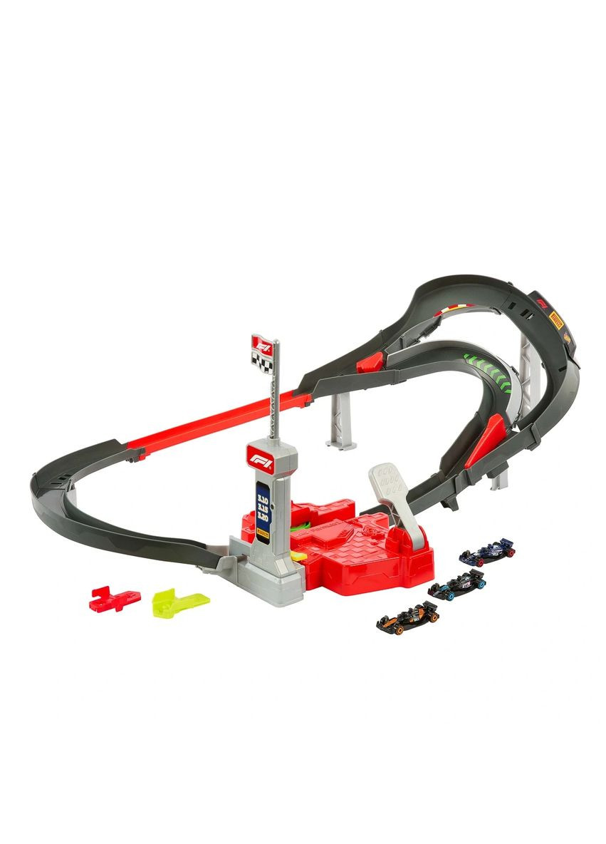 Трек Трасса для гонки Формулы 1 Racing Formula 1 Sprint Race Circuit с 3 машинками Hot Wheels (369474271)