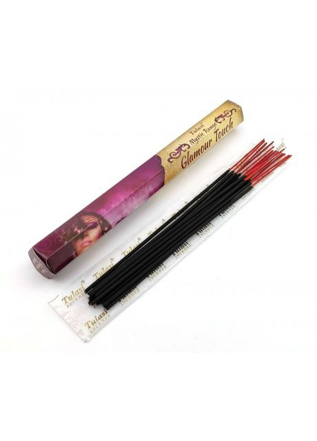 Аромапалочки (Tulasi) шестигранник Glamour Touch (Гламурное прикосновение) (Tulasi) (6/пач) шестигранник Darshan (316718293)