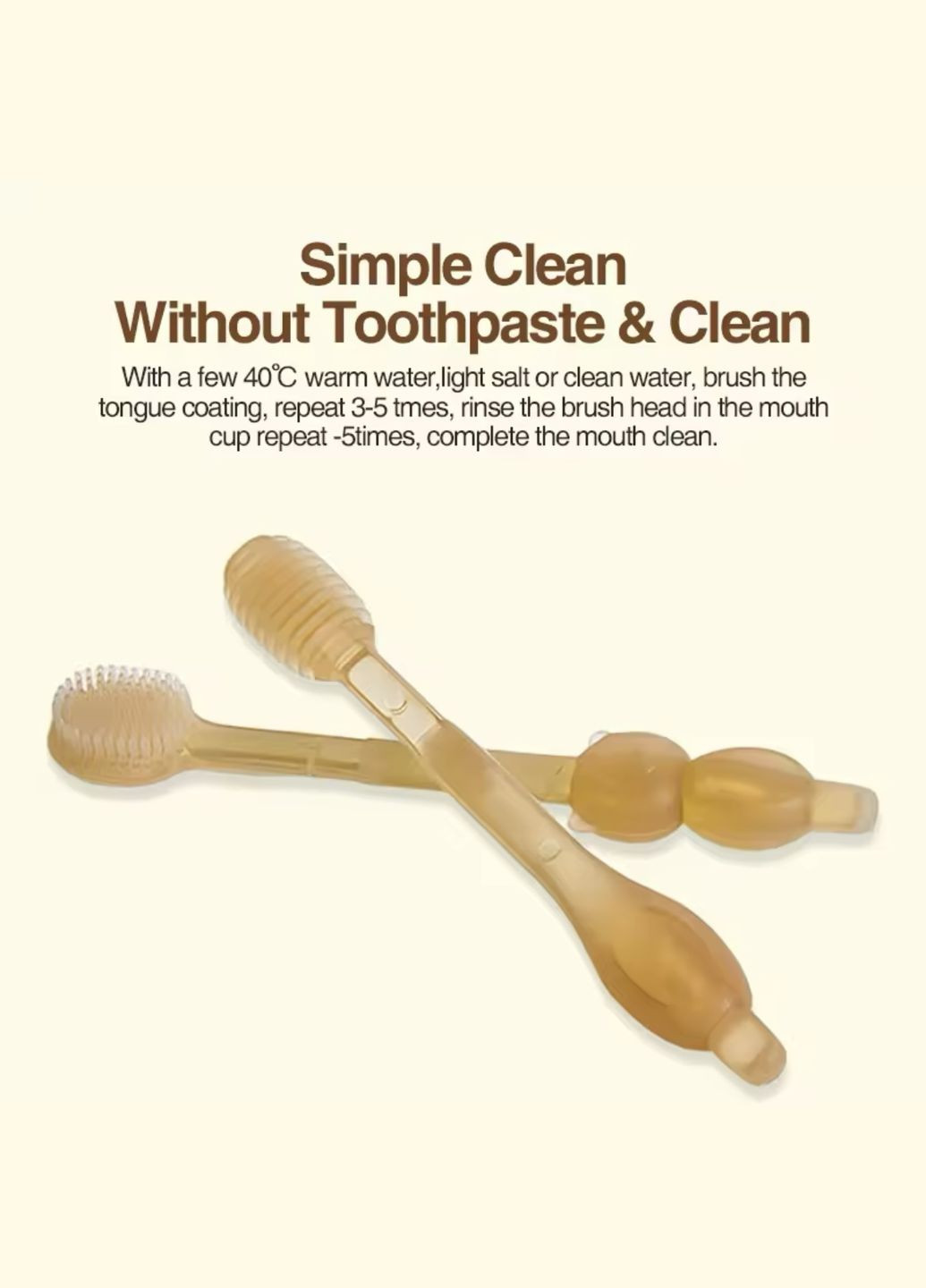 Набор детских силиконовых щеток 3 в 1 Dr. Isla JSL BY-11 (318673942)