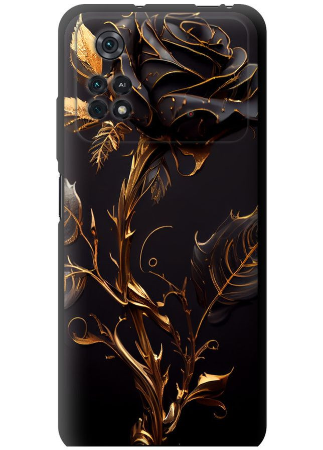 TPU чехол 'Роза 3' для Endorphone Xiaomi Poco M4 Pro (267500747)