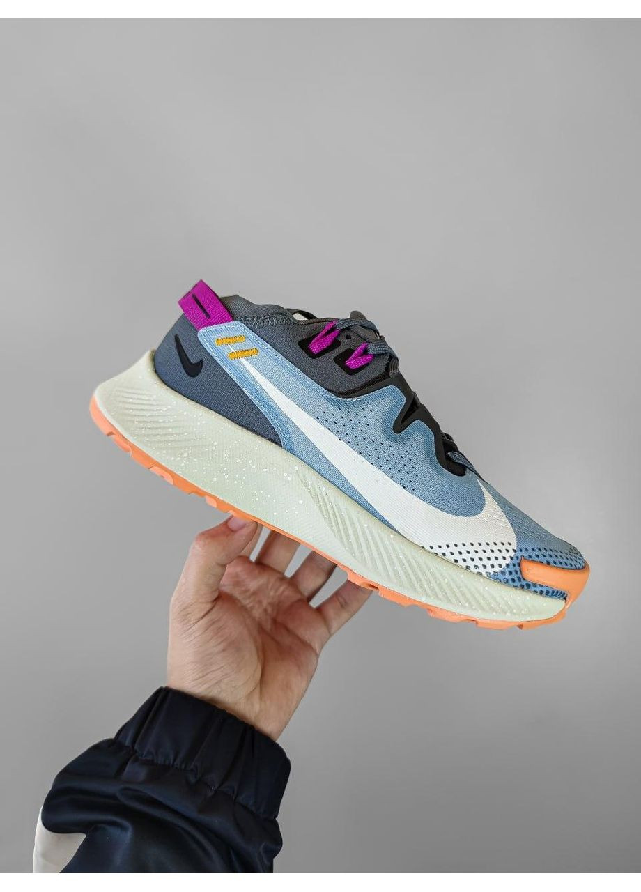 Белые демисезонные кроссовки мужские nike pegasus trail 2 blue найк пегасус треил No Brand