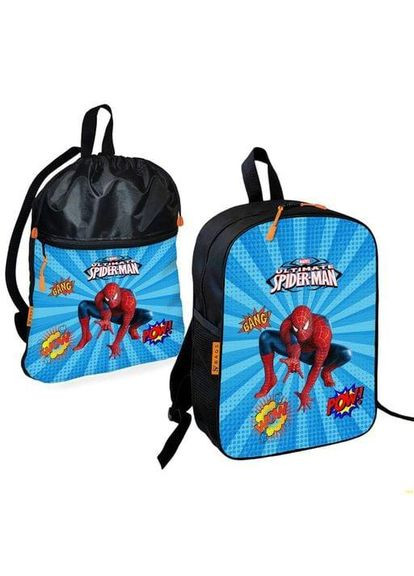 Школьный рюкзак детский Человек-паук + Сумка для обуви спортивной формы рюкзак-мешок мальчику (2203) (1330365) Brand (368865024)