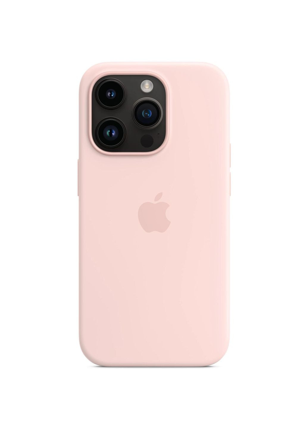 Чохол-накладка Silicone Case with MagSafe для iPhone 14 Pro Chalk Pink (MPTH3) Apple (364861272)