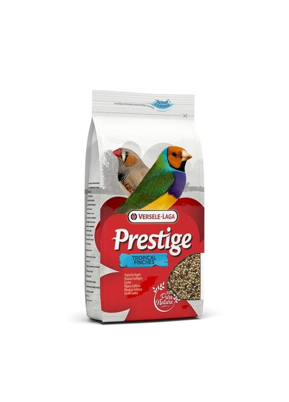 Зернова суміш корм для тропічних птахів зябликів, в'юрків Prestige Tropical Finches 1 кг Versele-Laga (279570087)