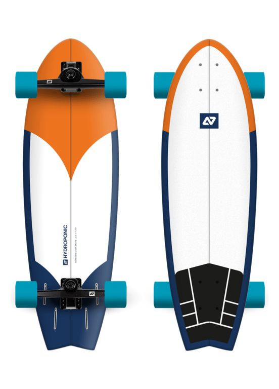 Fish Surf Skate 31,5" серфскейт Radikal Orange / Navy (FRD.047430) HYDROPONIC (316396588)