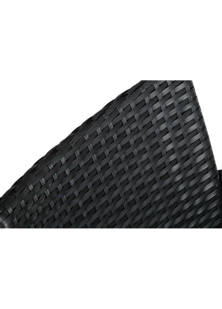 Садові меблі LUXURY стіл та 2 стільці чорно-графітові Outtec (303126680)