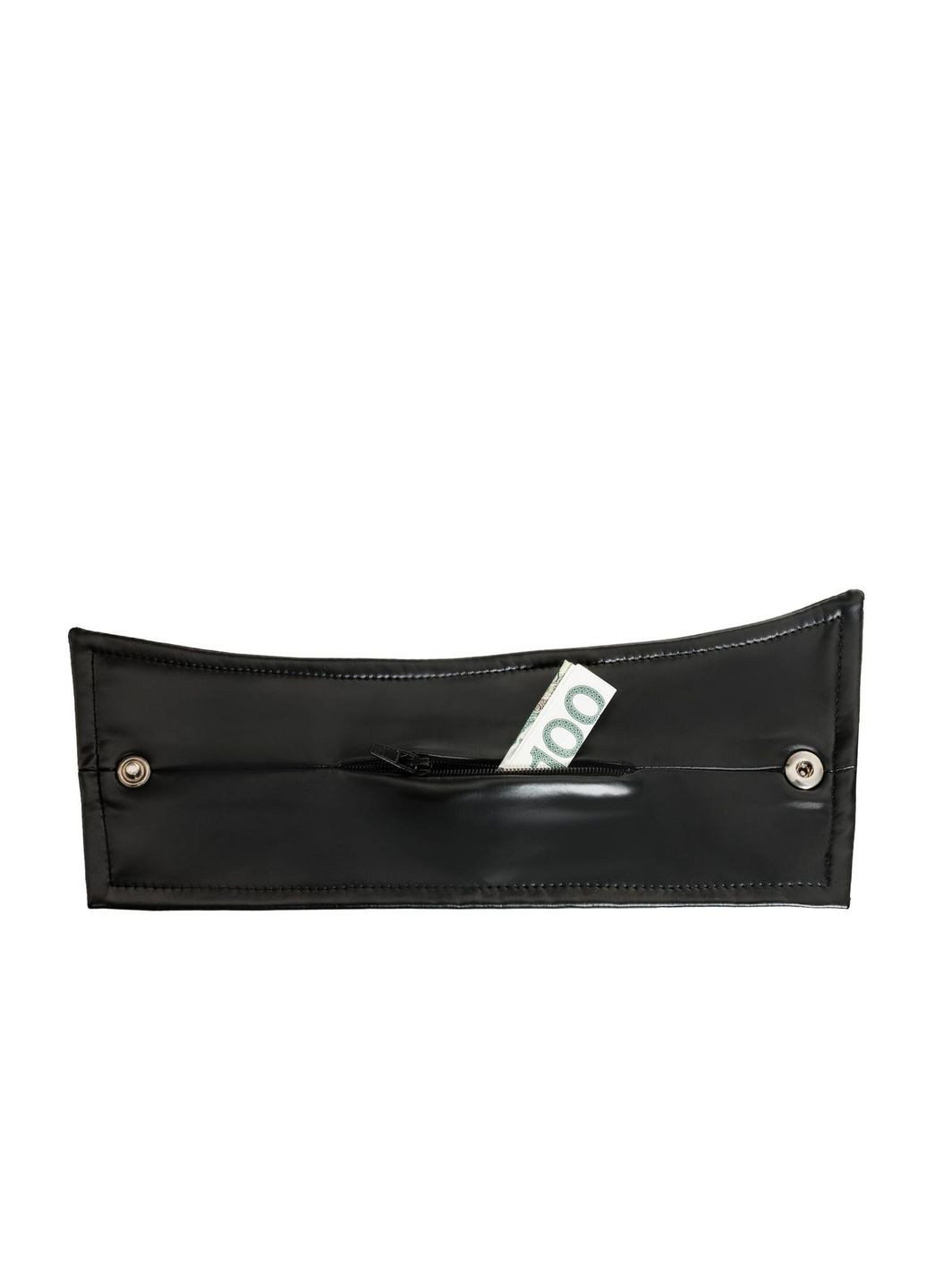 Мужские браслеты с потайным кошельком Noir Handmade H075, пара, под латекс, потайная молния No Brand (303881836)