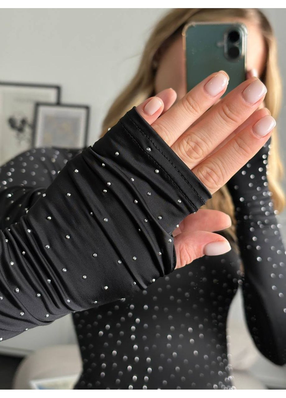 Боді з мікромасла зі стразами 💫💫💫 Україна (368541103)