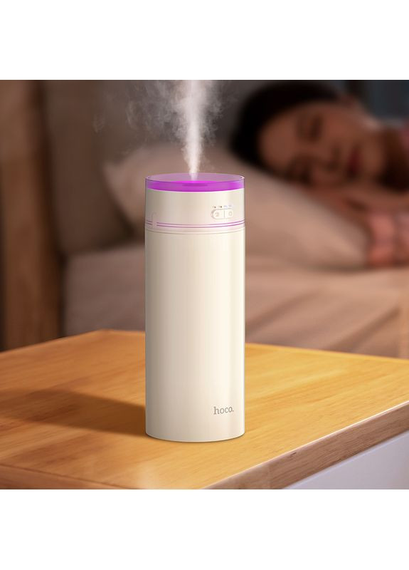 Зволожувач повітря Single spray humidifier Biege (6942007646697) Hoco HX32 (370676869)
