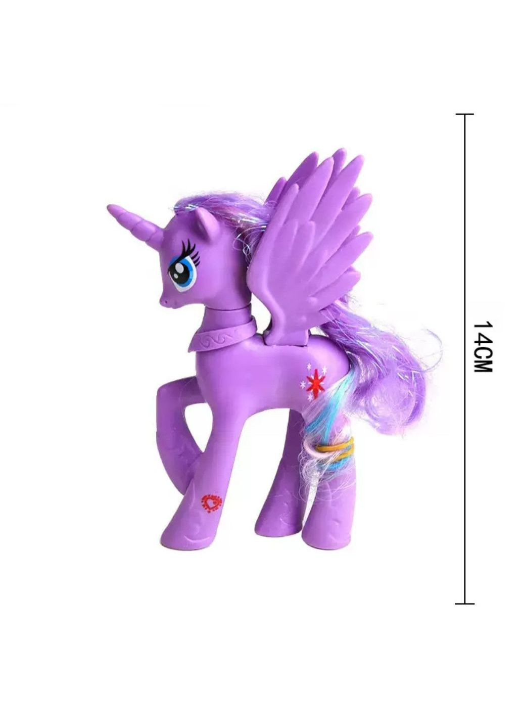 Фигурка Пони 14 см My Little Pony Сумеречная Искорка 14 см No Brand (348118722)