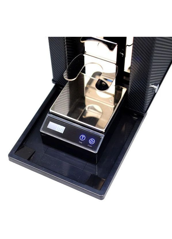 Кавомолка Giota ZF64W Turin з вагами Чорна (R-300740-VS) No Brand (303420793)