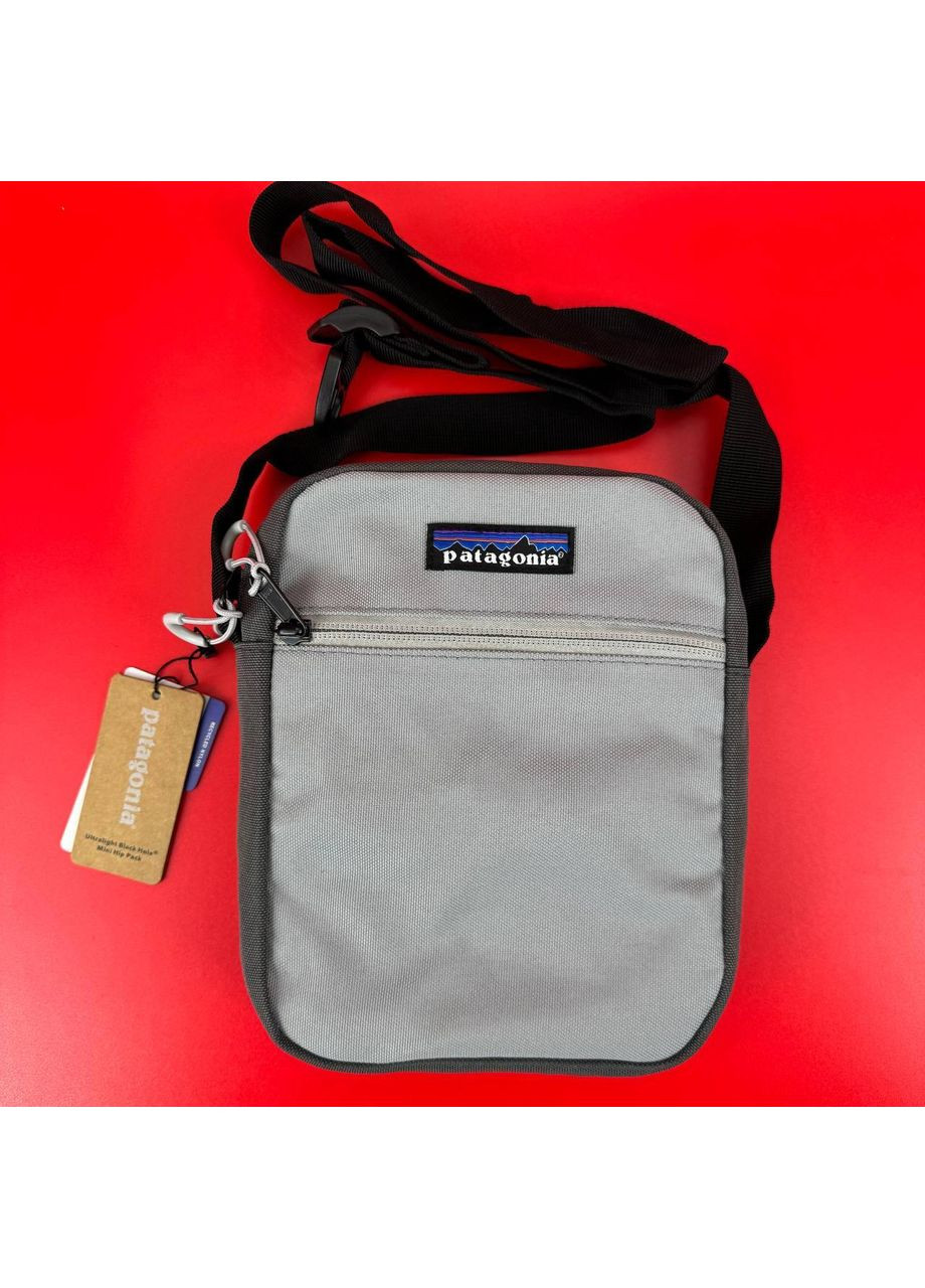 Сумка Месенджер Патагонія Барсетка через плече молодіжна колір Сірий No Brand (361668682)