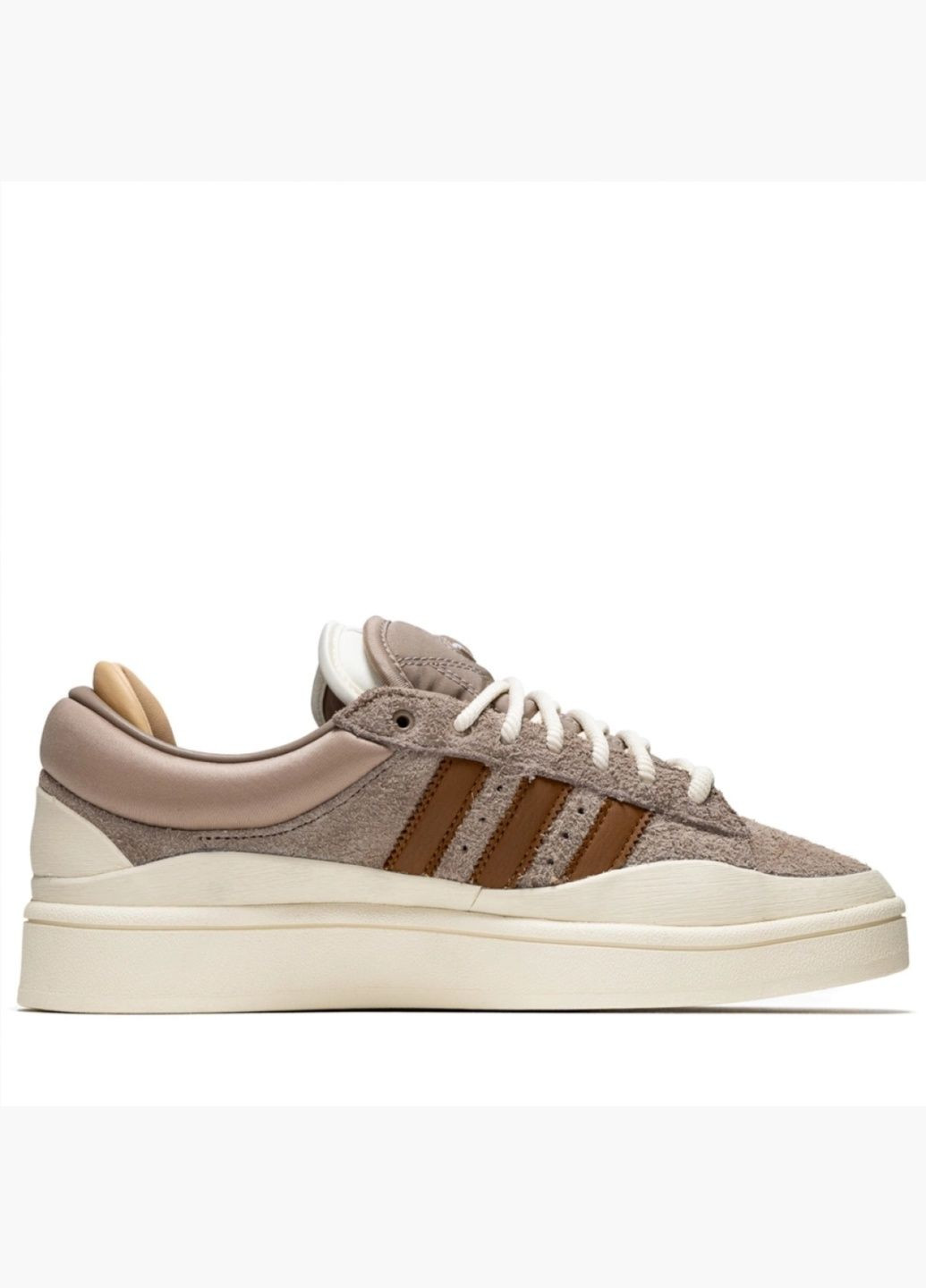 Коричневі Осінні кросівки чоловічі x bad bunny campus chalky brown brown id2529 adidas