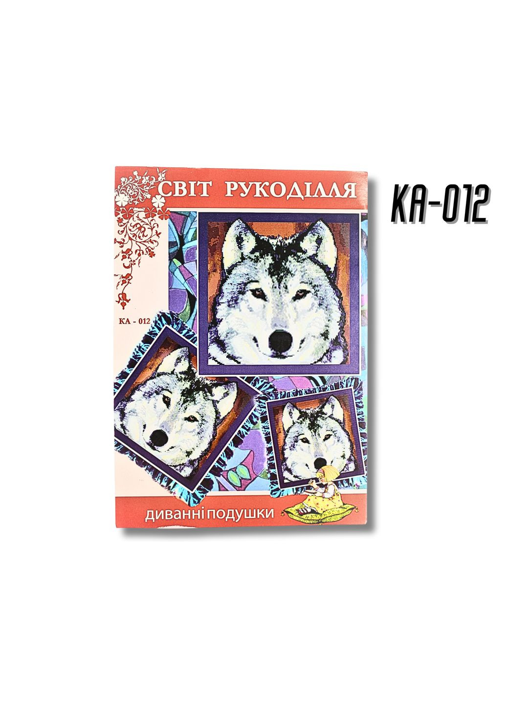 Схема на папері для вишивання хрестиком Подушка КА-012 FROM FACTORY POD (335399160)