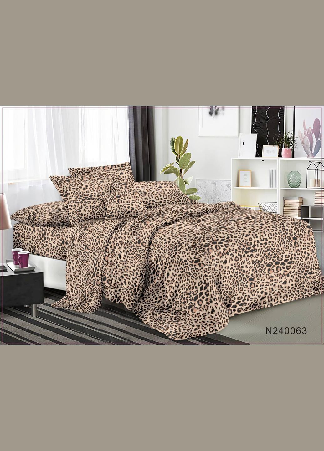 Евро комплект постельного белья Бязь 3D Premium 200х220 см BPе-313 Vital-Textile (303361037)