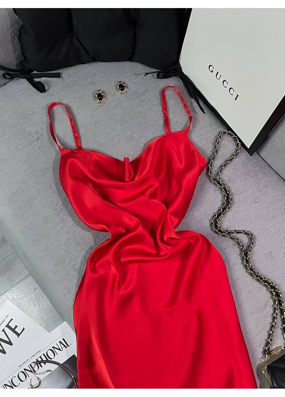 Червона вечірня сукня жіноча KaraMix однотонна