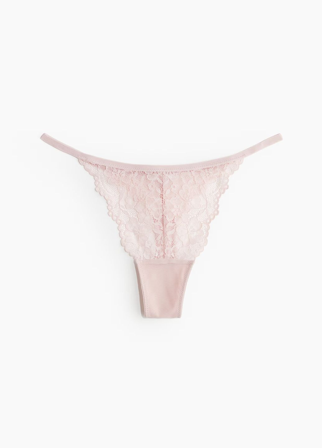 Трусики стринги кружевные 3 штуки H&M (308023231)