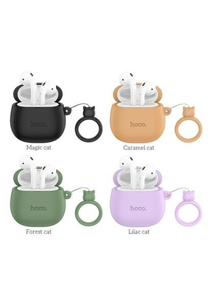 Наушники беспроводные EW45 True ws stereo headset TWS Caramel Cat Hoco (370613020)