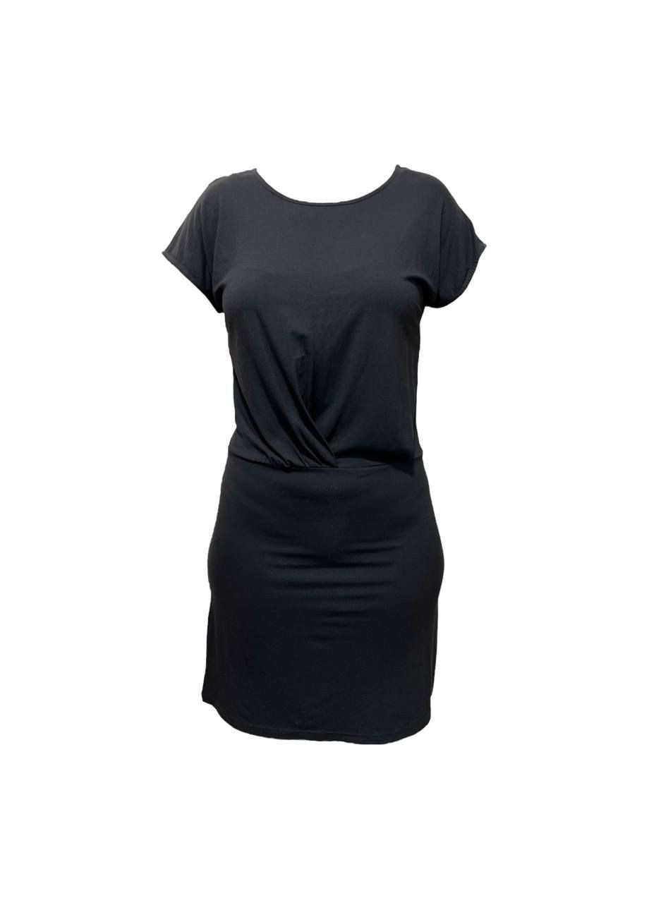 Чорна повсякденний сукня чорний Tom Tailor однотонна