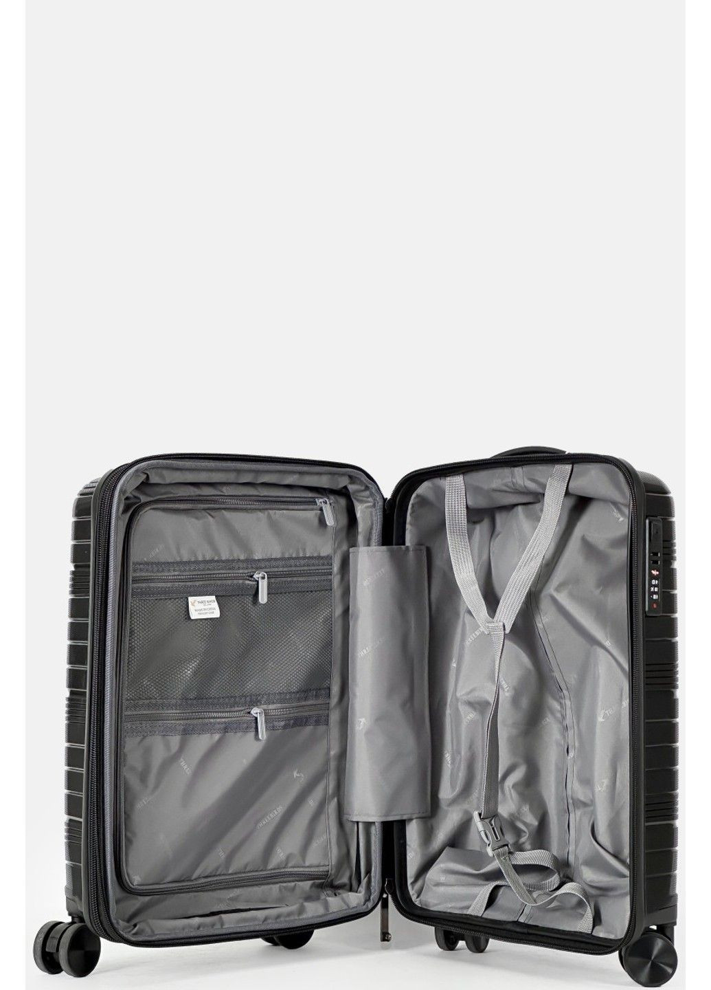 Малый пластиковый чемодан Three Birds 2022-22-2S (295916622)