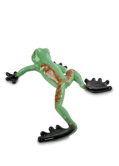 Статуетка порцелянова Жаба 12,5 см 110588 Pavone (369155283)