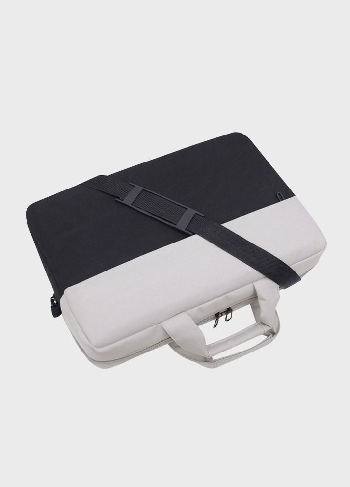 Сумка для ноутбука чорно-сіра 15.6" Містка сумка для ноутбука Захисна сумка для ноутбука 15 дюймів чорно-сіра XD Design (331900765)