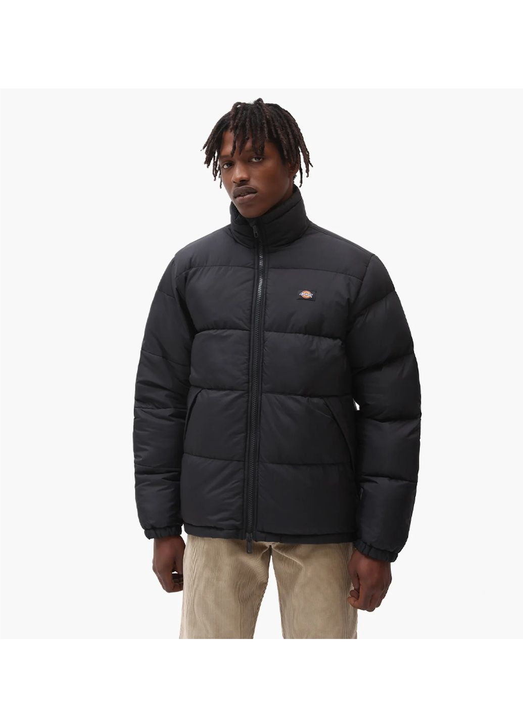 Черная куртка мужская waldenburg jacket black dk0a4xp2blk1 Dickies