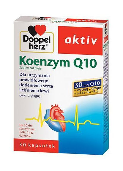 Коэнзим Q10, Doppelherz aktiv, 30 капс Queisser Pharma (361135835)
