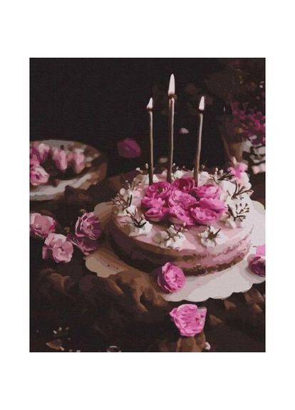 Картина за номерами "Смачний пиріг" 40х50 см Rainbow Art (361421258)