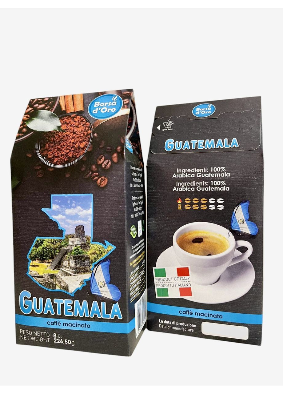 Кофе молотый ГВАТЕМАЛА 226.50г, Borsa d`Oro (Италия) Borsa D'oro (358791030)