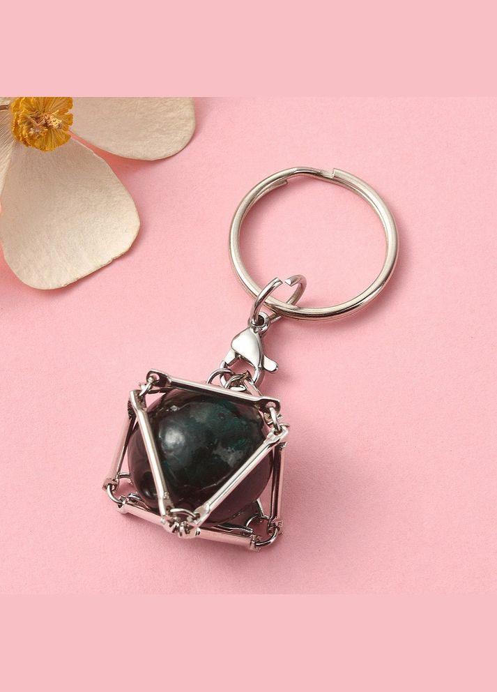 Подвійне кільце Фурнітура для ключів брелків сувенірів Сталистий 3 см YW0003 Finding (330777273)