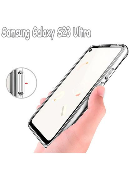 Чохол Space Case для Samsung Galaxy S23 Ultra SM-S918 Transparancy (708962) BeCover (322907743)