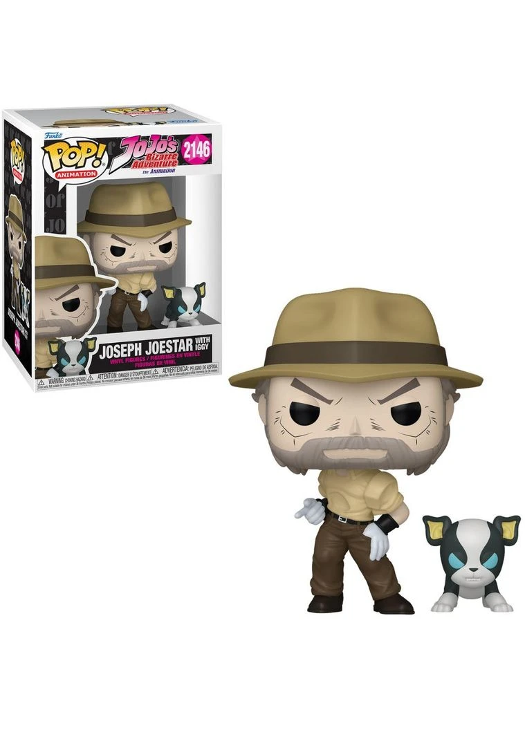 Набір фігурок POP! серії "JoJo's Bizarre Adventure" - ДЖОЗЕФ ТА ІГГІ (88461) Funko (393925695)