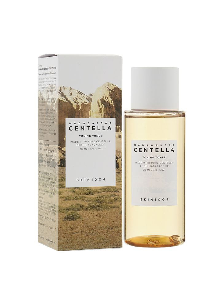 Увлажняющий тонер с центелой и гиалуроновой кислотой Madagascar Centella Toning Toner 210ml Южная Корея SKIN1004 (346490249)