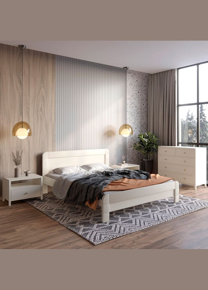 Двоспальне ліжко Тоскана 140х190 см (MBG-1643) Mebigrand (368282580)