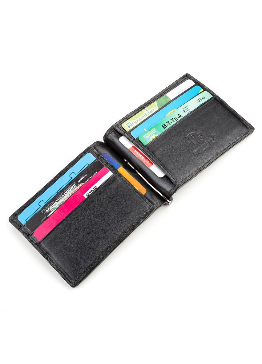 Затискачач 18169 з натуральної шкіри крокодила Чорний Crocodile leather (317276265)